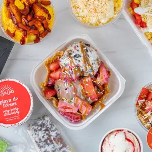 A delicious array of our delicious treats!