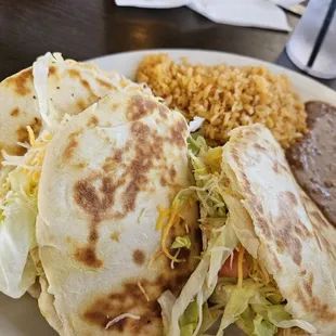 Gordita plate (flour)