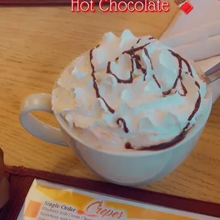 Hot chocolate is great!