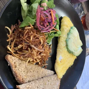 The Garden Medley omelet