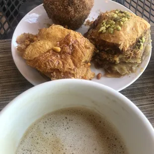 Red chili baklava and other treats