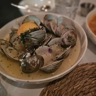 clams... i could have drank it!