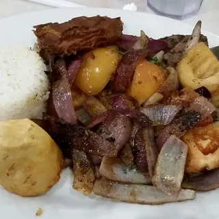 Bistec a la Chorrillana