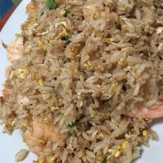 Arroz Chaufa de Camarones