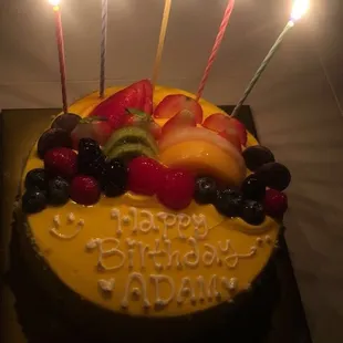 Mango cake