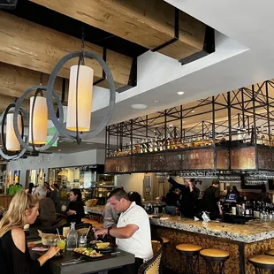 CARNITAS STREET TACOS,Happy Hour bar area