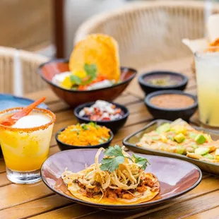 Tacos, Margaritas and more.