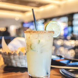 Pineapple Jalapeno Margarita.