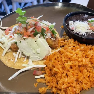 BEER BATTERED SHRIMP TACO