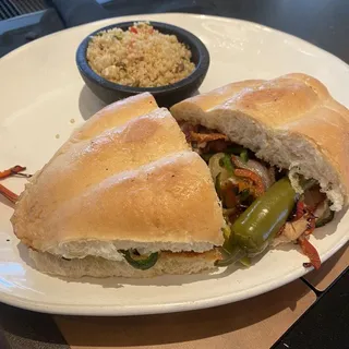 CHICKEN FAJITA CLUB TORTA