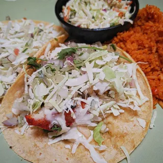 GRILLED FISH ZARANDEADO TORTA