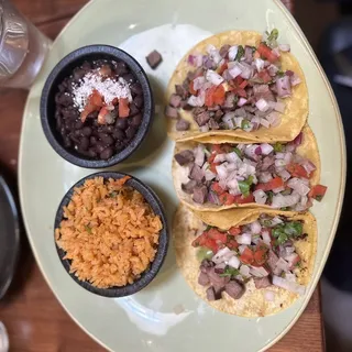 CARNE ASADA STREET TACOS (3)