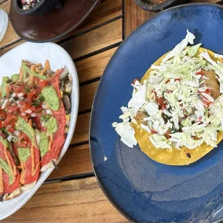 MUSHROOM & POBLANO QUESADILLAS