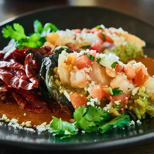 Shrimp Chile Relleno
