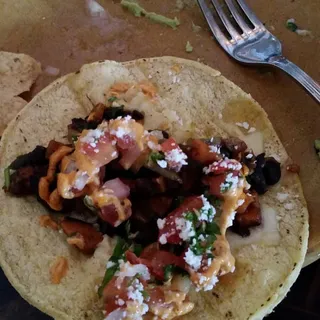 SWEET POTATO & BLACK BEAN TACO