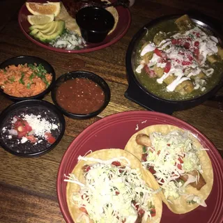 GOAT CHEESE ENCHILADAS