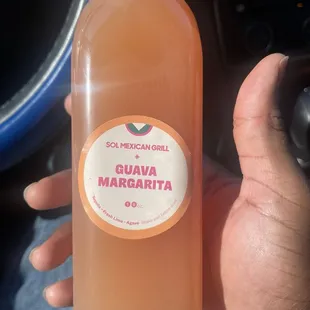 Guava Margarita 16 oz