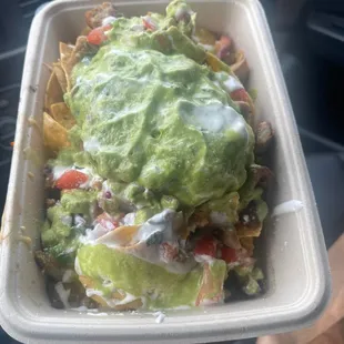 Messy nachos. Soooo good