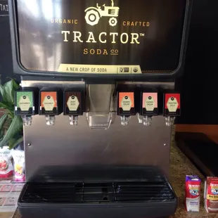 New Organic Fountain Soda Machine