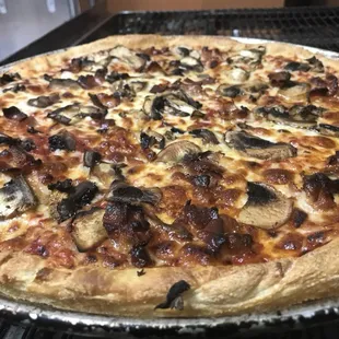 Mushroom Pizza