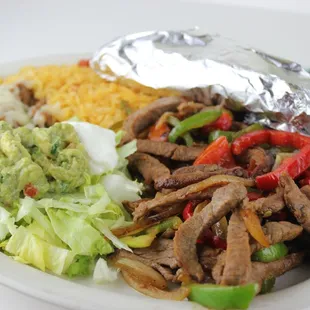 lunch fajitas