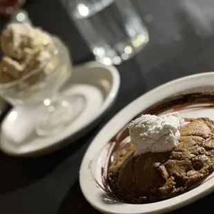 Cookie and ice cream ordered separate