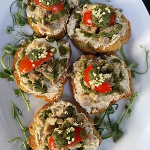 Mushroom Bruschetta