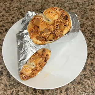 Chorizo Breakfast Burrito