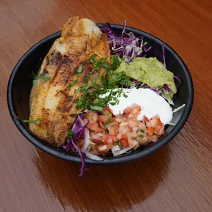 Grilled Fish Bowl and more mexican dishes at Sol Taqueria