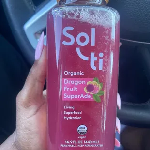 My Favorite Sol Ti &quot;Dragon Fruit SuperAde&quot;  #livingsuperfoodhydration