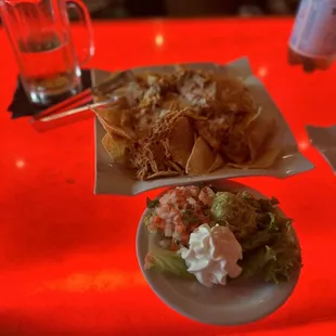Shredded Chicken Nachos