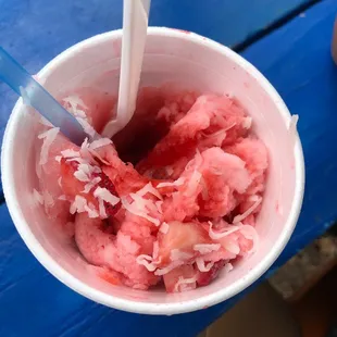 I don't see it if you want an authentic "raspado" stick to chamoy place.