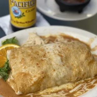 Chicken Burrito  (Wet)