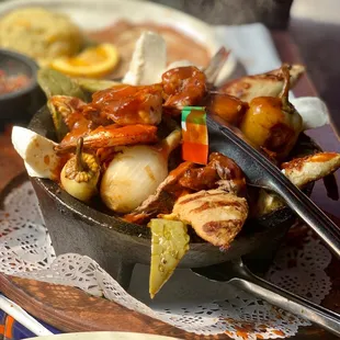 Always get the molcajete