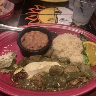 Plato De Chile Verde