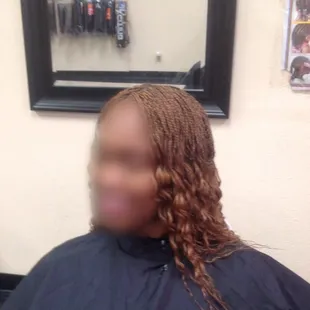 Micro braids done by Sola Braids. 09/24/15