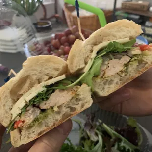 Chicken Pesto Sandwich