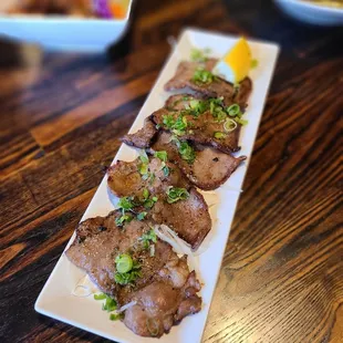 Tanshio ( Grilled Beef Tongue)