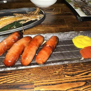 Garlic Edamame Kurobuta Sausage