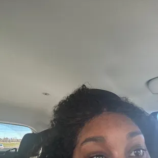 After I got my eyebrows done