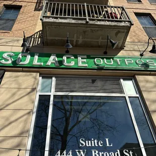 We sat outside!  Very cold!  Good beer!