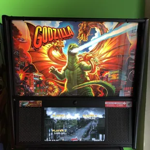 Godzilla pinball machine