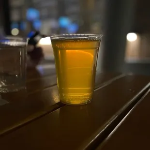 One of the great beers at Solace