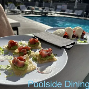 Ahi Tuna Wontons & Pork Belly Bao Buns