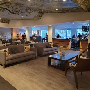 interior, sushi and sashimi