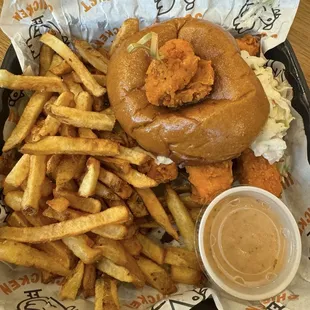 Chicken Fried Chicken Salad