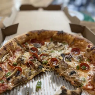 Supreme Pizza ( minus olives)