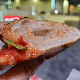 Cross-section of The Garden crust