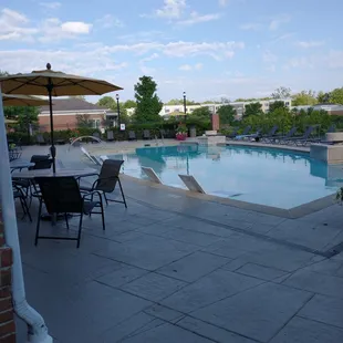 Nice pool and patio area