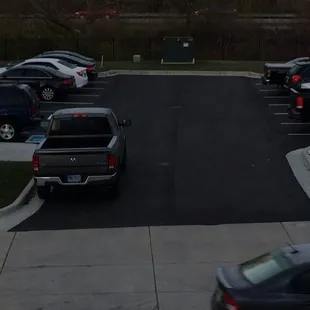 A brighter, more clear example of the problem. The large truck makes it even worse